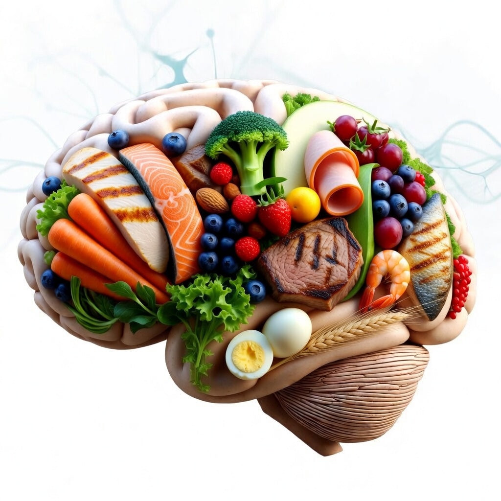 The Challenge of Obtaining Key Nutrients for Brain Health from Modern Food Sources